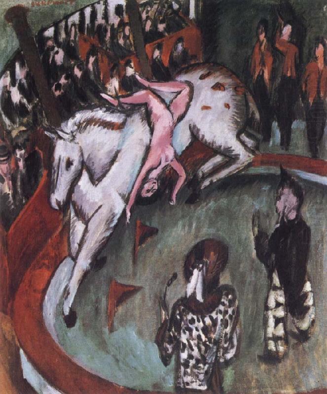German,Circur Rider, Ernst Ludwig Kirchner